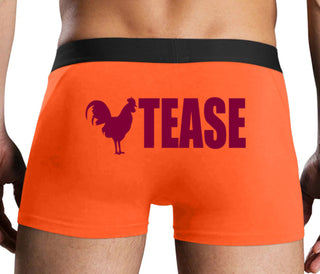Cock Tease - Rooster - Orange Boxer Brief