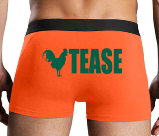 Cock Tease - Rooster - Orange Boxer Brief
