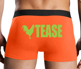Cock Tease - Rooster - Orange Boxer Brief