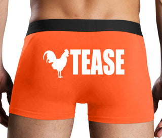 Cock Tease - Rooster - Orange Boxer Brief
