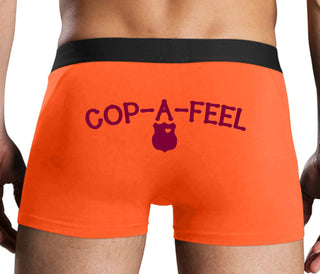 Cop A Feel - LEO Love - Orange Boxer Brief