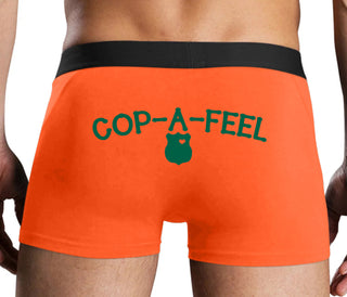 Cop A Feel - LEO Love - Orange Boxer Brief