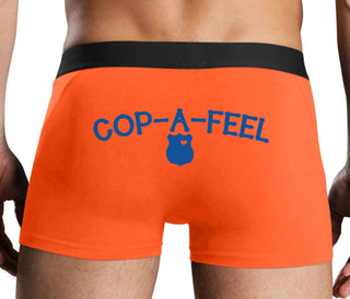 Cop A Feel - LEO Love - Orange Boxer Brief
