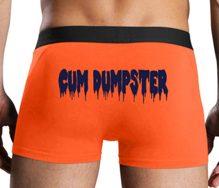 Cum Dumpster - Orange Boxer Brief