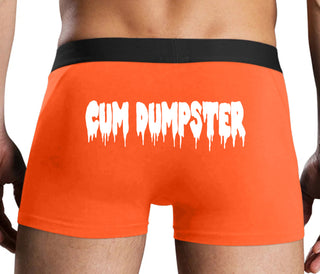 Cum Dumpster - Orange Boxer Brief