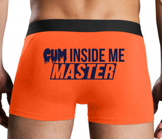 Cum Inside Me Master - Orange Boxer Brief
