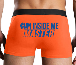 Cum Inside Me Master - Orange Boxer Brief