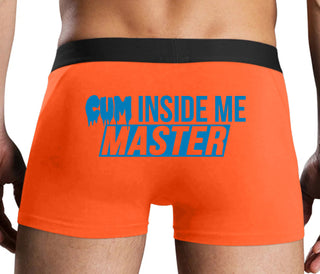 Cum Inside Me Master - Orange Boxer Brief