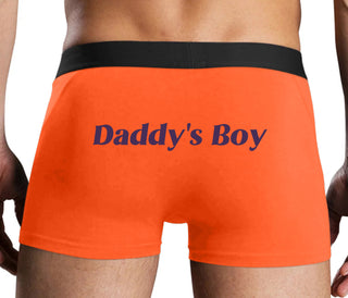 Daddy's Boy - Orange Boxer Brief