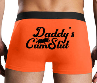 Daddy's Cumslut - Orange Boxer Brief