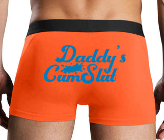 Daddy's Cumslut - Orange Boxer Brief