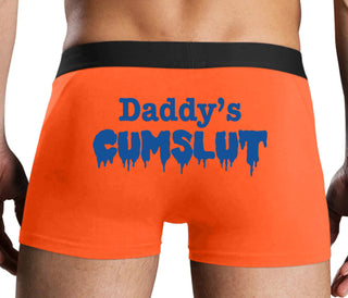 Daddy's Cumslut - Orange Boxer Brief