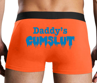 Daddy's Cumslut - Orange Boxer Brief