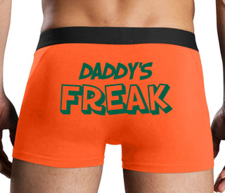Daddy's Freak - Orange Boxer Brief