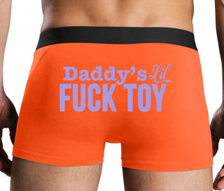 Daddy's Little Fuck Toy - Orange Boxer Brief