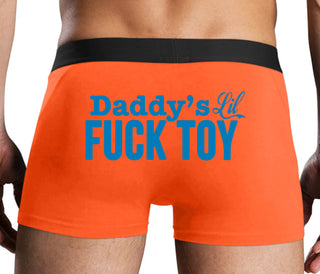 Daddy's Little Fuck Toy - Orange Boxer Brief