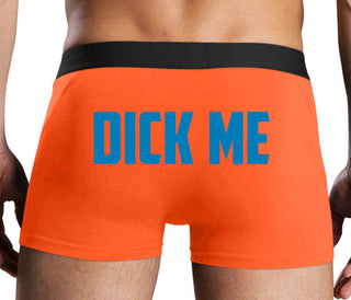 Dick Me - Orange Boxer Brief