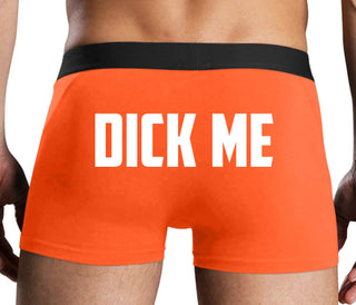 Dick Me - Orange Boxer Brief