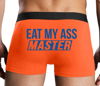 Eat My Ass Master - Orange Boxer Brief