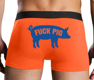 Fuck Pig - Orange Boxer Brief