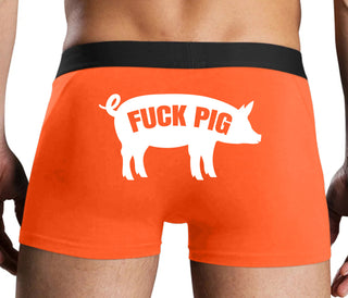 Fuck Pig - Orange Boxer Brief