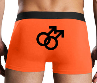 Gay Sign - Orange Boxer Brief