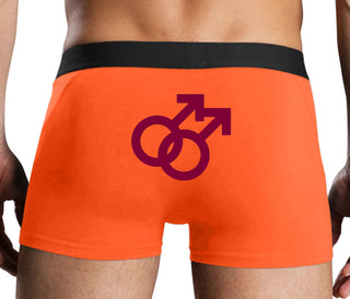 Gay Sign - Orange Boxer Brief