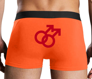 Gay Sign - Orange Boxer Brief