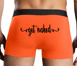 Get Naked - Orange Boxer Brief