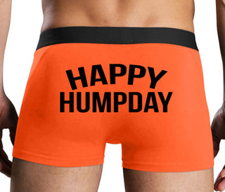Happy Humpday - Orange Boxer Brief