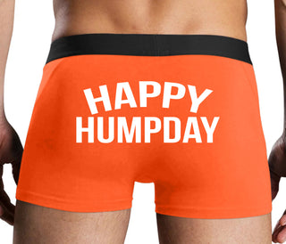 Happy Humpday - Orange Boxer Brief