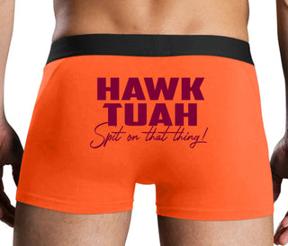 Hawk Tuah Spit On That Thing - Orange Boxer Brief