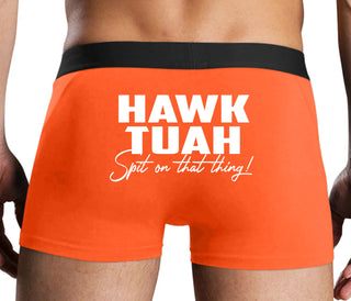 Hawk Tuah Spit On That Thing - Orange Boxer Brief