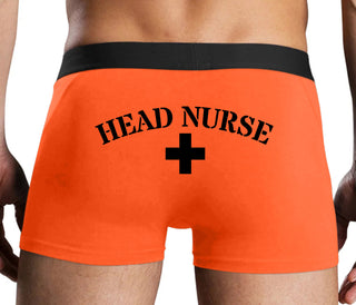 Head Nurse - Orange Boxer Brief