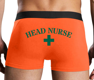 Head Nurse - Orange Boxer Brief