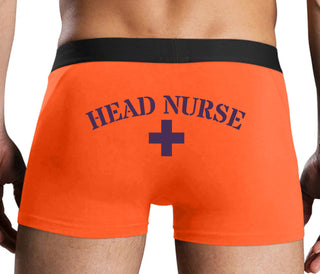 Head Nurse - Orange Boxer Brief
