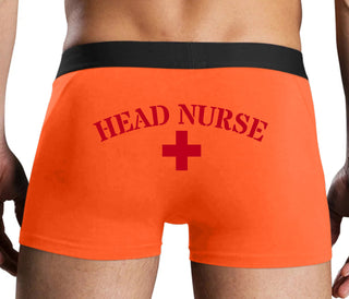 Head Nurse - Orange Boxer Brief