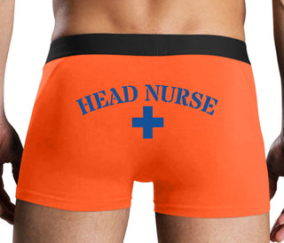 Head Nurse - Orange Boxer Brief