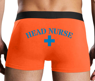 Head Nurse - Orange Boxer Brief