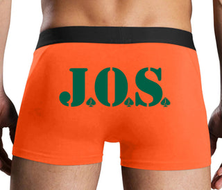 Jack Of Spades - Orange Boxer Brief