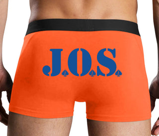 Jack Of Spades - Orange Boxer Brief