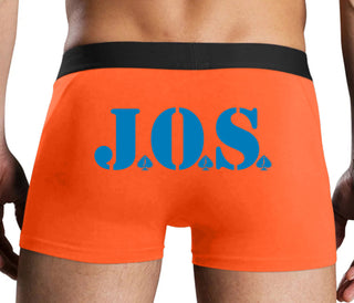 Jack Of Spades - Orange Boxer Brief