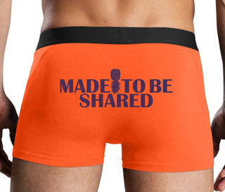 Made To Be Shared - Orange Boxer Brief