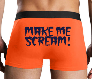 Make Me Scream - Orange Boxer Brief