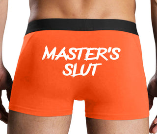 Master's Slut - Orange Boxer Brief