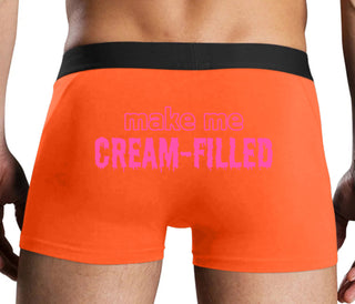 Make Me Cream Filled - Orange Boxer Brief