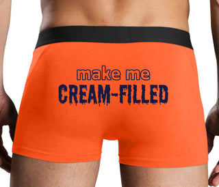 Make Me Cream Filled - Orange Boxer Brief