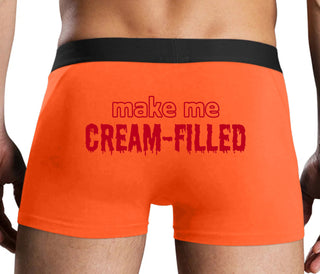 Make Me Cream Filled - Orange Boxer Brief