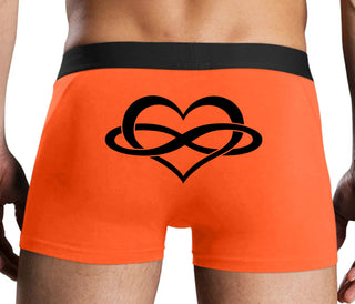 Polyamory Logo - Orange Boxer Brief