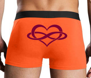 Polyamory Logo - Orange Boxer Brief